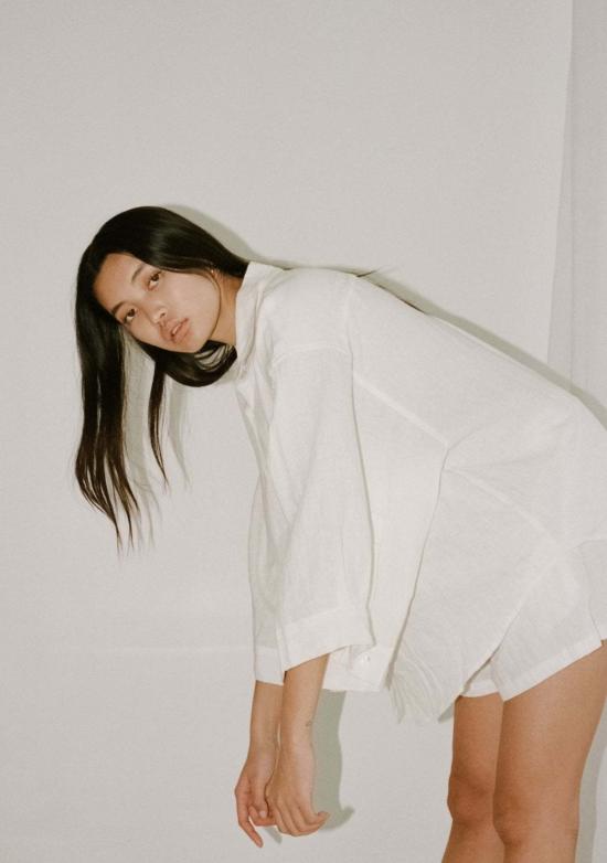  데이지 스튜디오 브라  더 03 세트 화이트 리넨 - DEIJI STUDIO