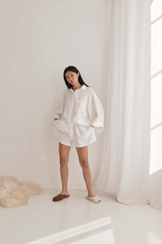  데이지 스튜디오 브라  더 03 세트 화이트 리넨 - DEIJI STUDIO