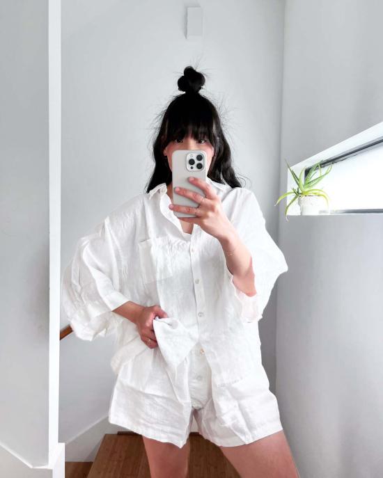  데이지 스튜디오 브라  더 03 세트 화이트 리넨