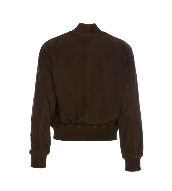 25SS 아미 알렉산드르 마티우시 봄버 자켓 HJK152 LH0052377 Green - AMI ALEXANDRE MATIUSSI