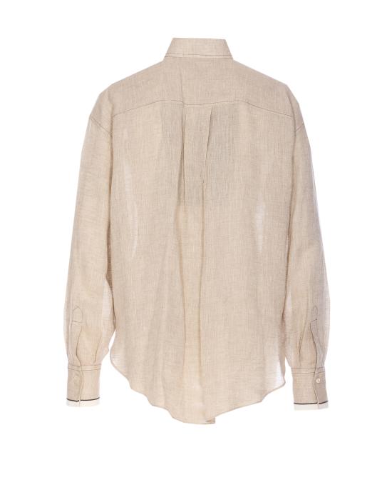 25SS 브루넬로 쿠치넬리 셔츠 MM633RD646 C200 Beige - BRUNELLO CUCINELLI