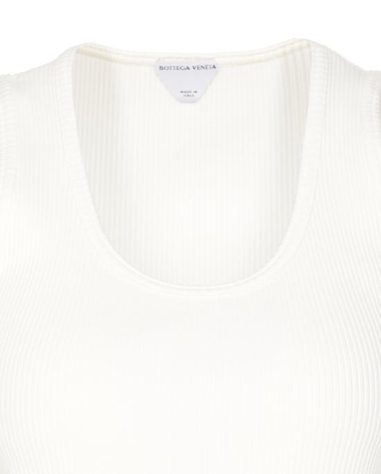 25SS 보테가베네타 민소매 티셔츠 799592 V3Z609071 White - BOTTEGA VENETA