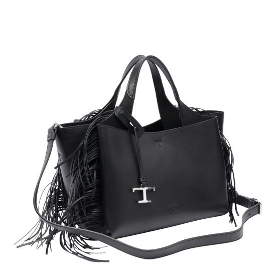 25SS 토즈 토트백 XBWAPAFL1F0 XEAB999 Black - TODS