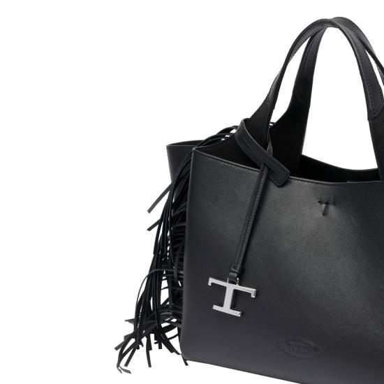 25SS 토즈 토트백 XBWAPAFL1F0 XEAB999 Black - TODS