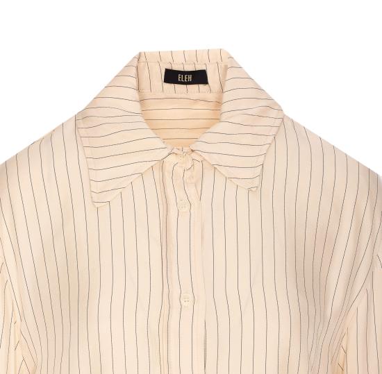 25SS Eleh 블라우스 0135 FANTASIA RIGHE Beige - ELEH
