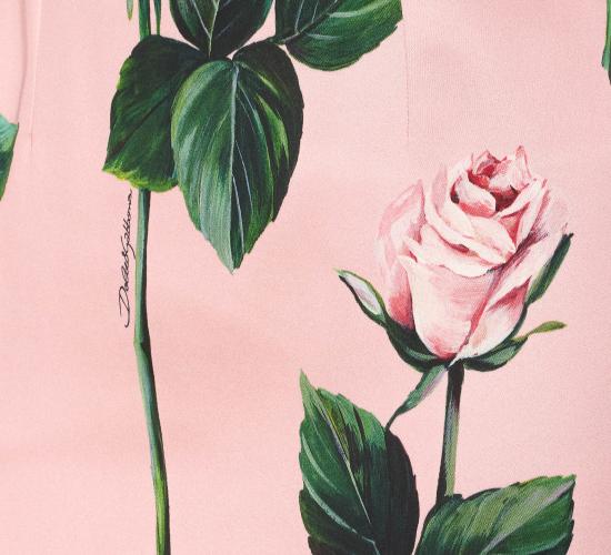 25SS 돌체앤가바나 미디 원피스 F6TKZT FSIBTHF5IZ Pink - DOLCE & GABBANA