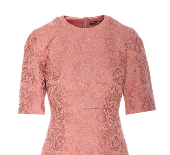 25SS 돌체앤가바나 미디 원피스 F6ARLT HJMQKF0473 Pink - DOLCE & GABBANA