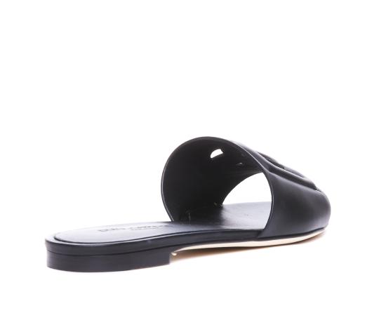 25SS 돌체앤가바나 뮬/슬리퍼 CQ0436 AY32980999 Black - DOLCE & GABBANA