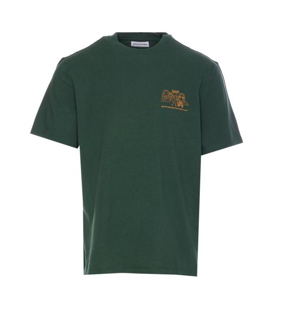 25SS 에드몬드 스튜디오 반팔 티셔츠 09690 DARK GREEN Green