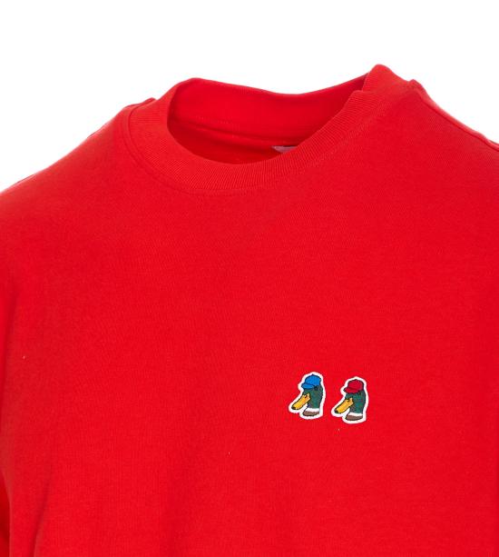 25SS 에드몬드 스튜디오 반팔 티셔츠 02350 RED Red - EDMMOND STUDIOS