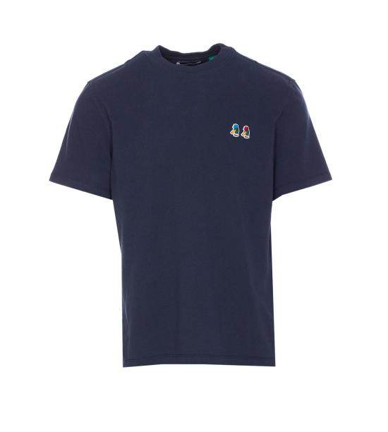 25SS 에드몬드 스튜디오 반팔 티셔츠 02590 NAVY Blue