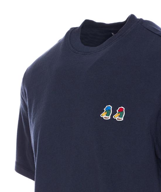 25SS 에드몬드 스튜디오 반팔 티셔츠 02590 NAVY Blue - EDMMOND STUDIOS