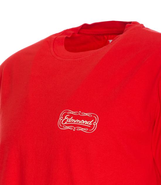 25SS 에드몬드 스튜디오 반팔 티셔츠 31350 RED Red - EDMMOND STUDIOS