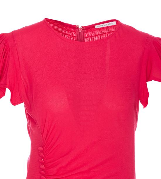 25SS 마 데 마가리타스 미디 원피스 MMABW01164 VI08 Fuchsia - MAR DE MARGARITAS