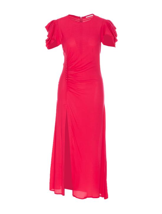 25SS 마 데 마가리타스 미디 원피스 MMABW01164 VI08 Fuchsia