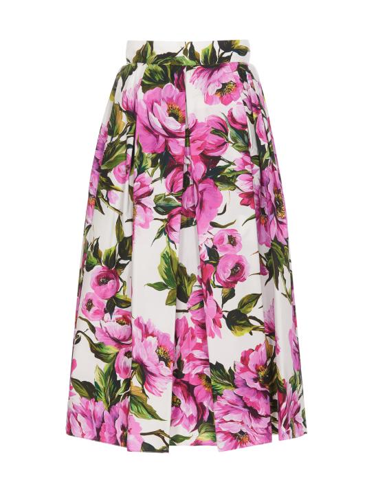 25SS 돌체앤가바나 미디 스커트 F4CULT HS5S3HA5KR MultiColour