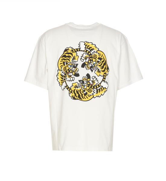 25SS 겐조 반팔 티셔츠 FF58TS4814SG 02 White - KENZO