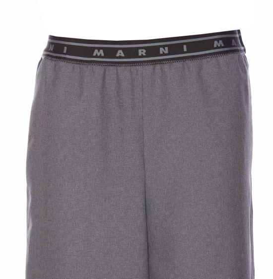 25SS 마르니 스트레이트 팬츠 PAMA0546SU TW83900N60 Grey - MARNI