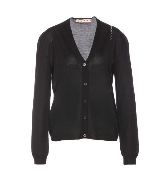 25SS 마르니 가디건 CDMD0361A0 UFZ62600N99 Black