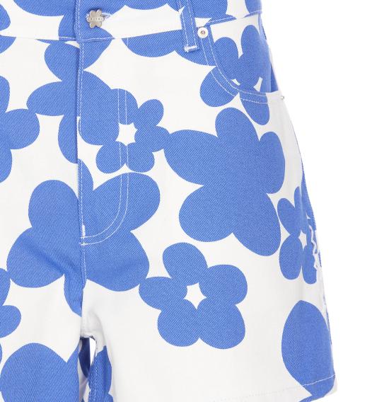 25SS 마르니 숏팬츠 PAMA0543S0 UTC462DIB26 White - MARNI