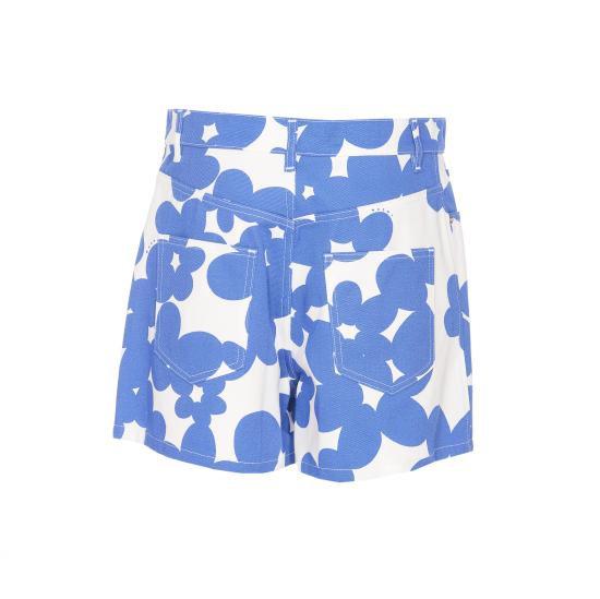 25SS 마르니 숏팬츠 PAMA0543S0 UTC462DIB26 White - MARNI