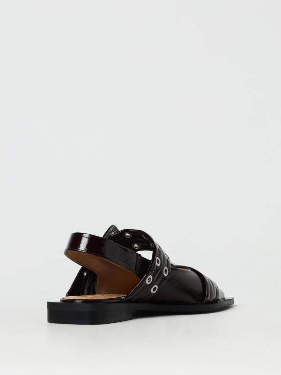 25FW 가니 뮬/슬리퍼 S3086436 BURGUNDY DOM - GANNI