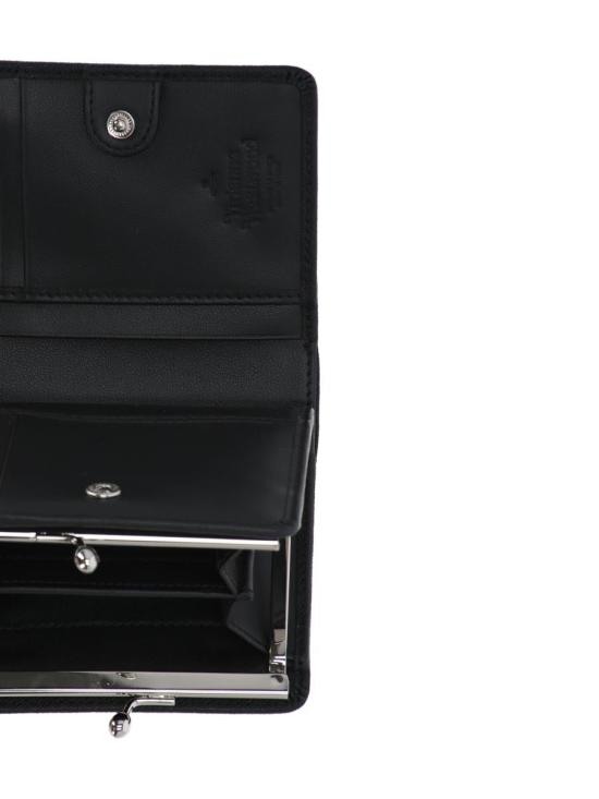 26SS 비비안웨스트우드 반지갑 5115002YWL001NN401 BLACK DOM - VIVIENNE WESTWOOD