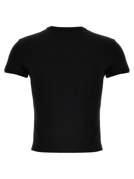 25SS 디젤 반팔 티셔츠 A168390CLBR9XX BLACK DOM - DIESEL