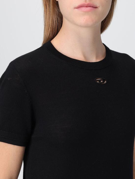 25SS 디젤 스웨터 A175010DCCH9XX BLACK DOM - DIESEL