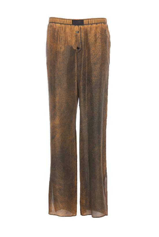 25SS MM6 메종마르지엘라 스트레이트 팬츠 S52KA0523 M35244961 Brown