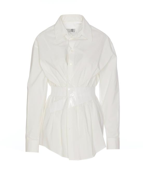 25SS MM6 메종마르지엘라 셔츠 S52DT0045 M35256101 White
