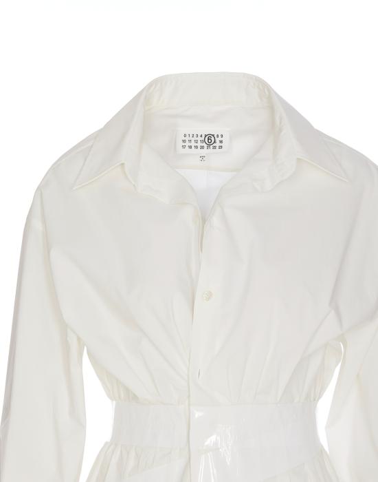 25SS MM6 메종마르지엘라 셔츠 S52DT0045 M35256101 White - MM6 MAISON MARGIELA