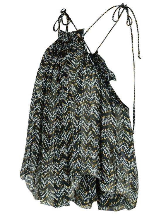 25SS 이자벨마랑에뚜왈 민소매 티셔츠 HT0554FA C1J07E02FK Black - ISABEL MARANT ETOILE