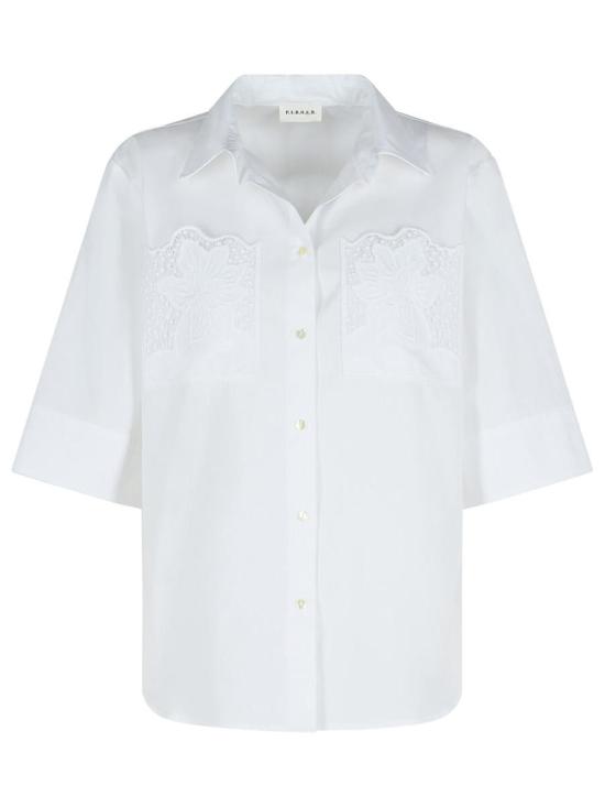 25SS 파로쉬 반팔 티셔츠 CIOCCOLATO D381221001 WHITE