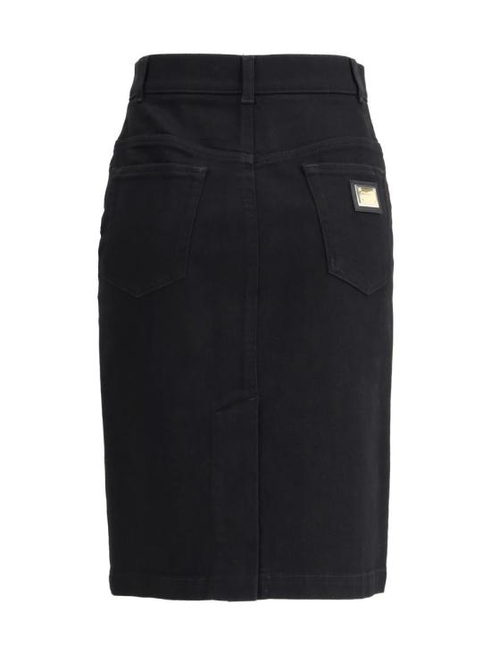 25SS 돌체앤가바나 숏 스커트 F4C14DG8MM5 S9001 Black - DOLCE & GABBANA