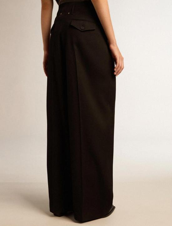 25FW 골든구스 숏팬츠 GWP01203 P00154690100 Black - GOLDEN GOOSE