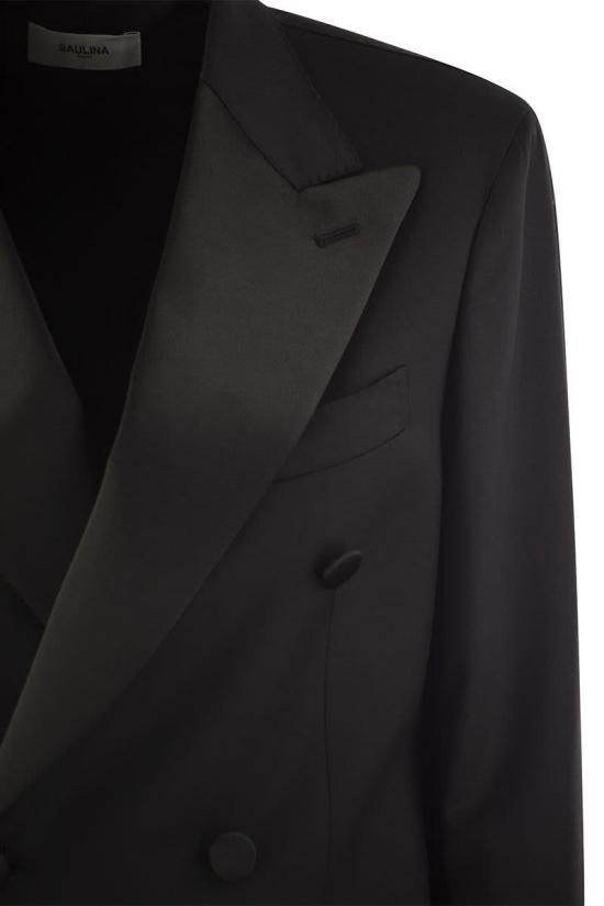 25SS 사울리나 아우터 VBC02 300 Black - SAULINA