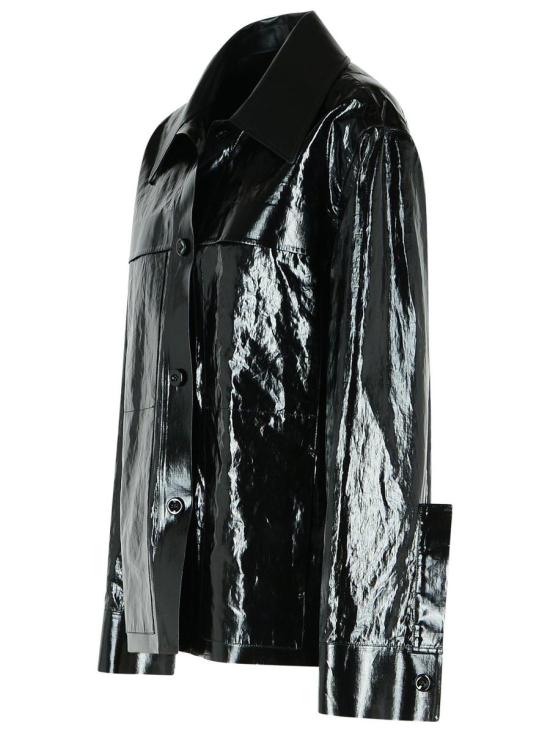 25SS 질샌더 가죽 자켓 J02SW0012 J60082001 Black - JIL SANDER