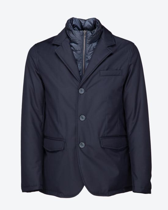  에르노 자켓 PI001189U 12638 9200 BLU - HERNO