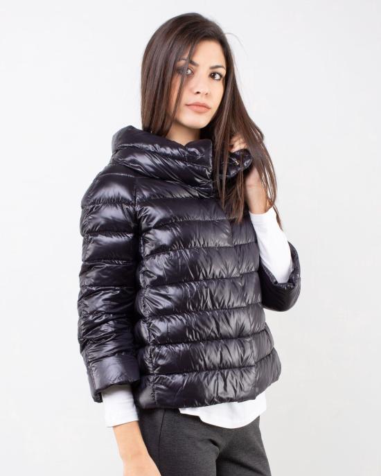 24FW 에르노 숏패딩 PI0046DIC 12017Z 9300 Nero - HERNO