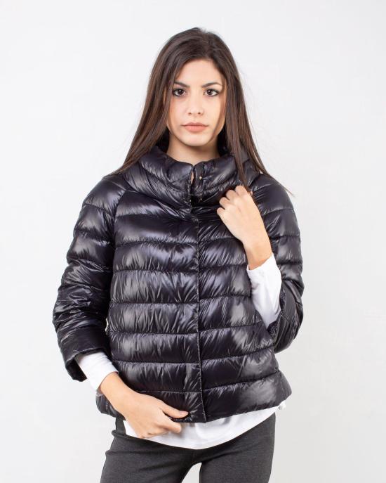 24FW 에르노 숏패딩 PI0046DIC 12017Z 9300 Nero - HERNO