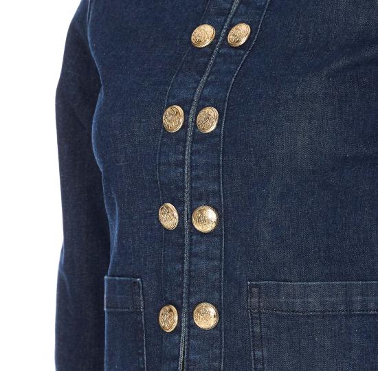 25SS 리우조 자켓 UA5085D4925 78816 Blue - LIU JO