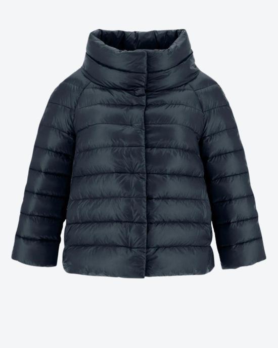 24FW 에르노 숏패딩 PI0046DIC 12017Z 9200 Blu - HERNO