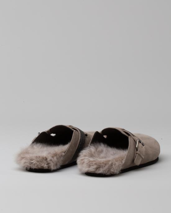 24FW 브루넬로 쿠치넬리 뮬/슬리퍼 MZSFG2552 C5859 GHIACCIO - BRUNELLO CUCINELLI