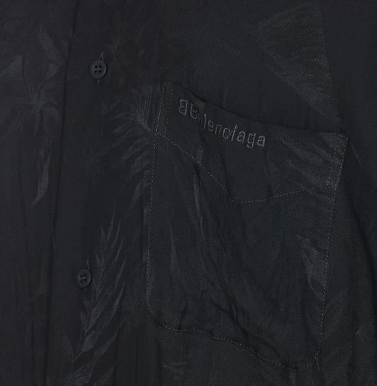 24FW 발렌시아가 셔츠 658964 TQN111000 Black - BALENCIAGA