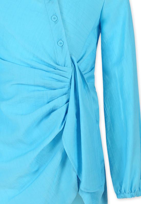 25SS [키즈] 엠에스지엠 원피스 S5MSJGDR147 MS005 LIGHT BLUE - MSGM