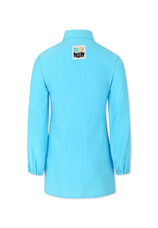 25SS [키즈] 엠에스지엠 원피스 S5MSJGDR147 MS005 LIGHT BLUE - MSGM