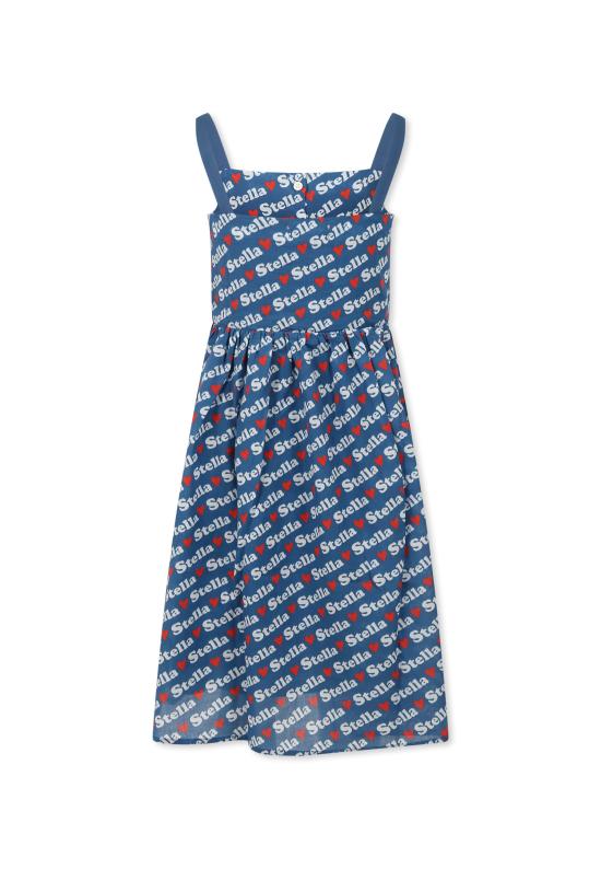 25SS [키즈] 스텔라 맥카트니 원피스 TW1D52 Z2563 60HMC BLUE - STELLA MCCARTNEY