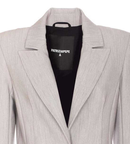 25SS 파트리지아페페 수트 자켓 8S0505 A533FF49 Grey - PATRIZIA PEPE