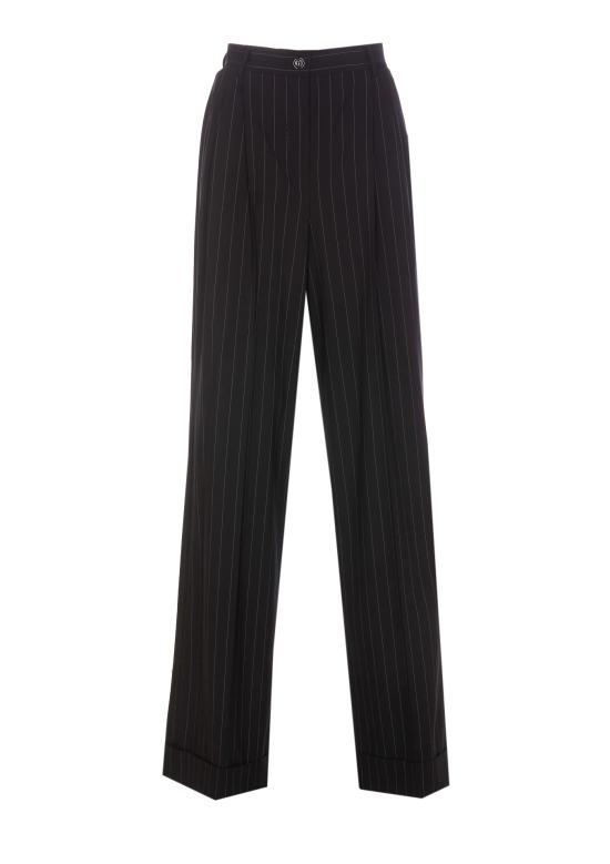 24FW 돌체앤가바나 스트레이트 팬츠 FTBMPT FRBDKS8051 Black